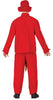 GP89059 – Feuerwehrmann Feier Ensemble Kostüm Rot – Größe: 48 - 50 (M), 52 - 54 (L) – Farbe: Rot