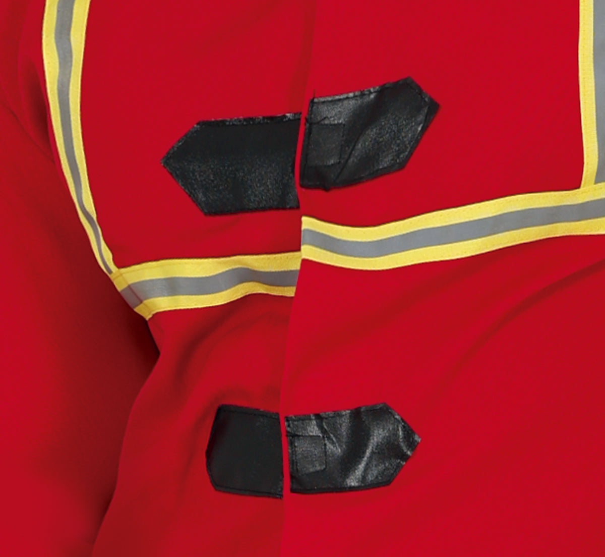 GP89059 – Feuerwehrmann Feier Ensemble Kostüm Rot – Größe: 48 - 50 (M), 52 - 54 (L) – Farbe: Rot