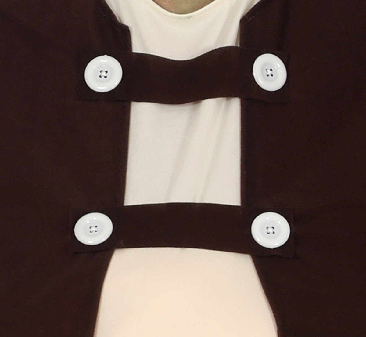 GP89067 – Sumpfwesen Karnevalskostüm Mittelalter – Größe: 48 - 50 (M), 52 - 54 (L) – Farbe: Braun / Beige
