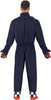GP89072 – Lotsen Rennfahrer Abenteuer Overall – Größe: 48 - 50 (M), 52 - 54 (L) – Farbe: Blau