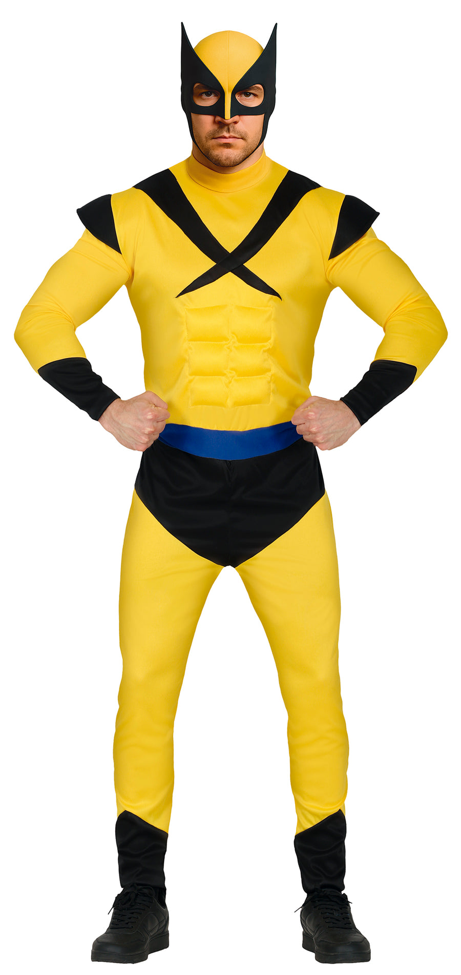 Superhelden Figur Gelb Abenteuerfigur