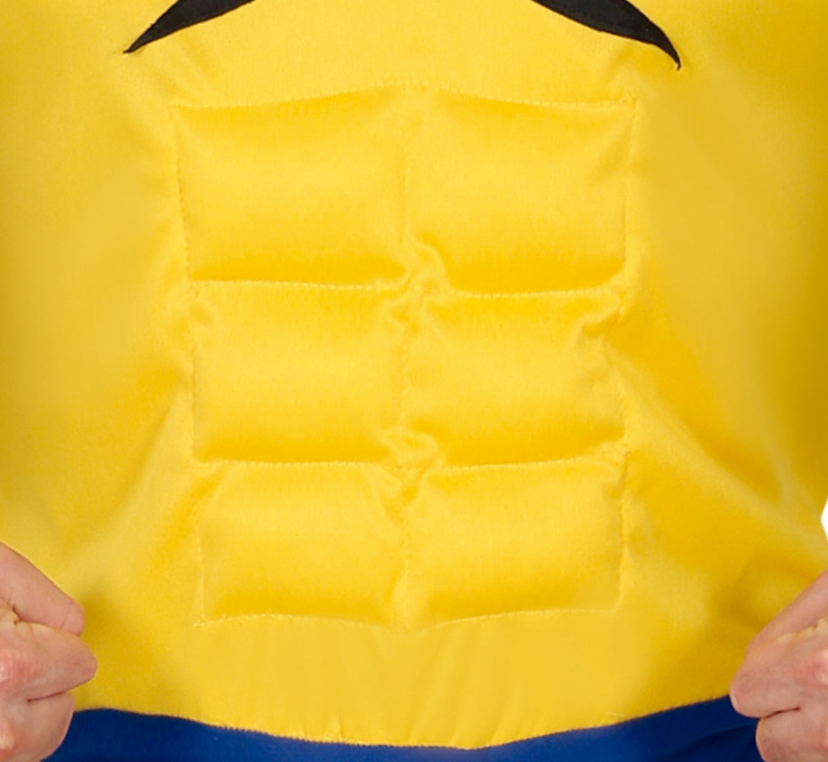 GP89077 – Superhelden Figur Gelb Abenteuerfigur – Größe: 48 - 50 (M), 52 - 54 (L) – Farbe: Gelb / Schwarz