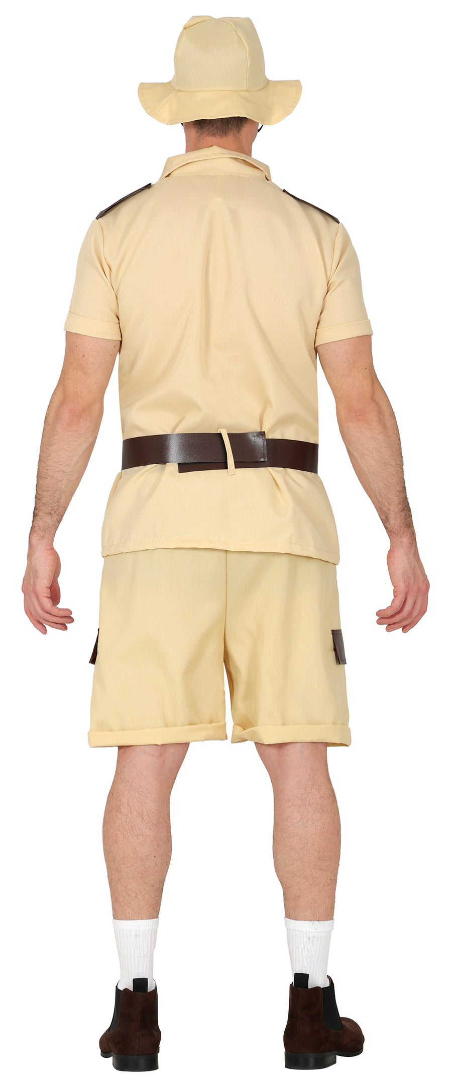GP89085 – Militarische Abenteuerkostume Safari – Größe: 48 - 50 (M), 52 - 54 (L) – Farbe: Beige / Braun, Ansicht 2