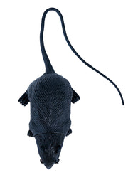 Latex Ratte 15 cm schwarz Halloween, Bild 6