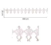 Skelett Girlande 400 cm Halloween Deko, Bild 2
