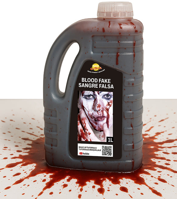 GP15650 – Kunstblut 1 l abwaschbar – Farbe: Rot, Ansicht 2