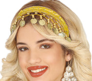 Münzen Haarreif für Damen mit Goldmünzen, Bild 21