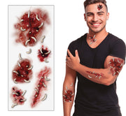 Horror Tattoos für Erwachsene 30 x 13 cm, Bild 6