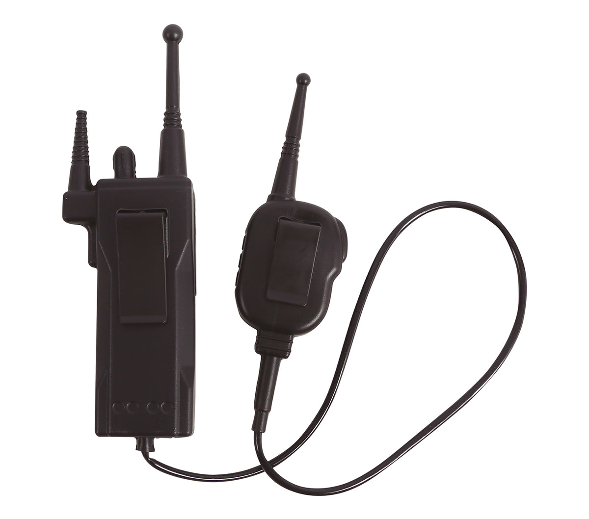 GP18730 – Polizei Walkie Talkie für Erwachsene 16 cm – Farbe: Schwarz