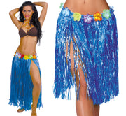 Langer Hawaii Rock für Damen 75 cm mit Blumen, Bild 4