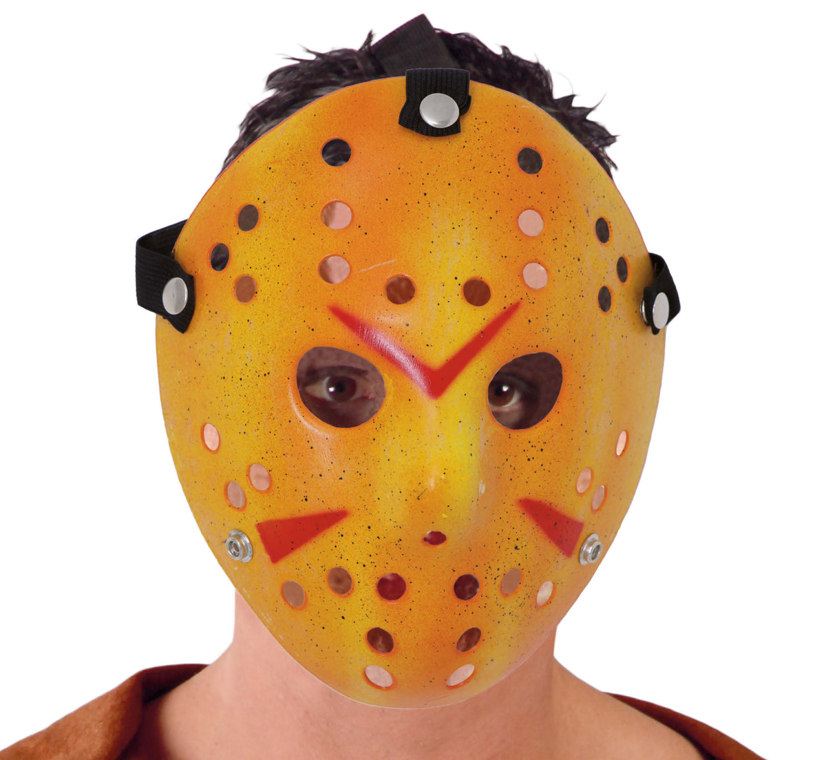 GP2641 – Horror Hockeymaske für Erwachsene Halloween – Größe: Standard