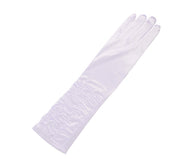 Glamour Handschuhe für Damen 40 cm gerafft, Bild 9