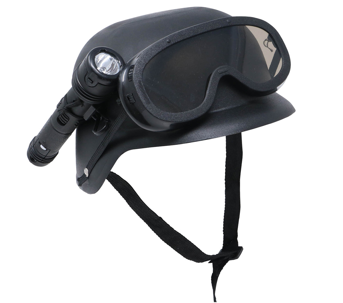 GP13181 – SWAT Helm für Jungen mit Lampe – Farbe: Schwarz