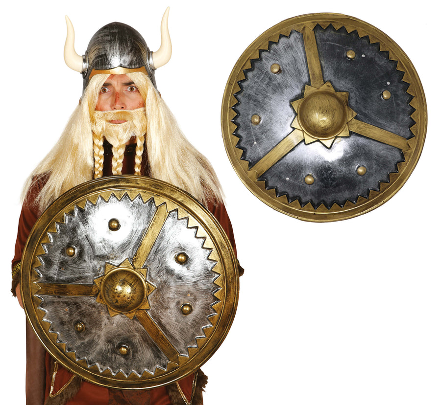 Wikinger Schild für Erwachsene rund 61 cm