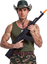 Sturmgewehr für Erwachsene 58 cm Militär, Bild 2