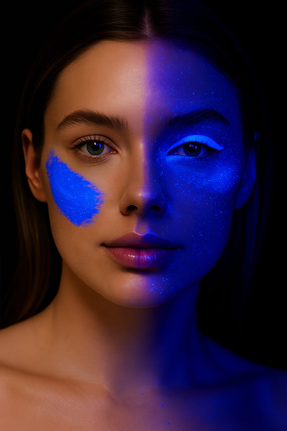 GP15658 – Neon Schminke 10 ml UV Schwarzlicht – Farbe: Blau
