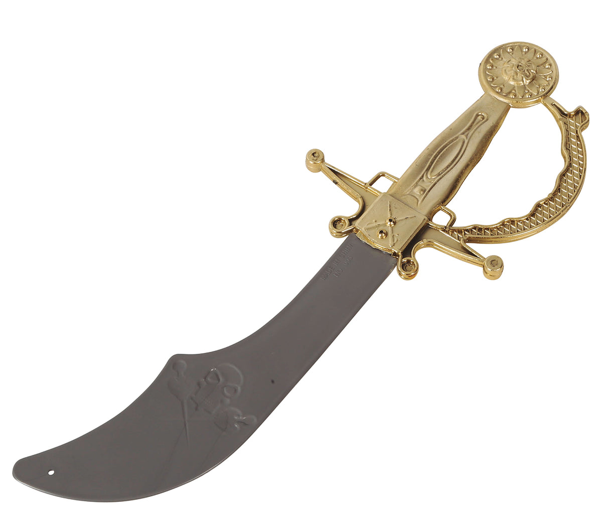 GP16685 – Piratendolch für Erwachsene 32 cm – Farbe: Silber