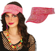 Strass Visor für Erwachsene 80er Jahre, Bild 1