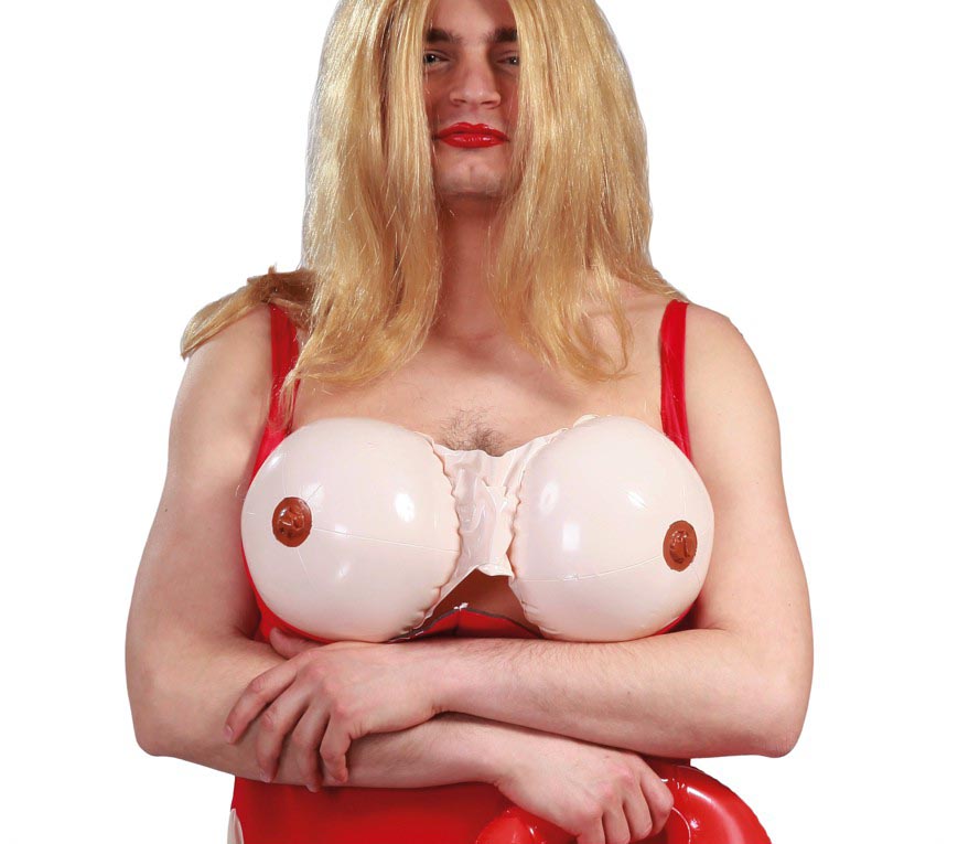 GP18070 – Aufblasbare Brüste für Erwachsene XXL – Farbe: Beige, Ansicht 2