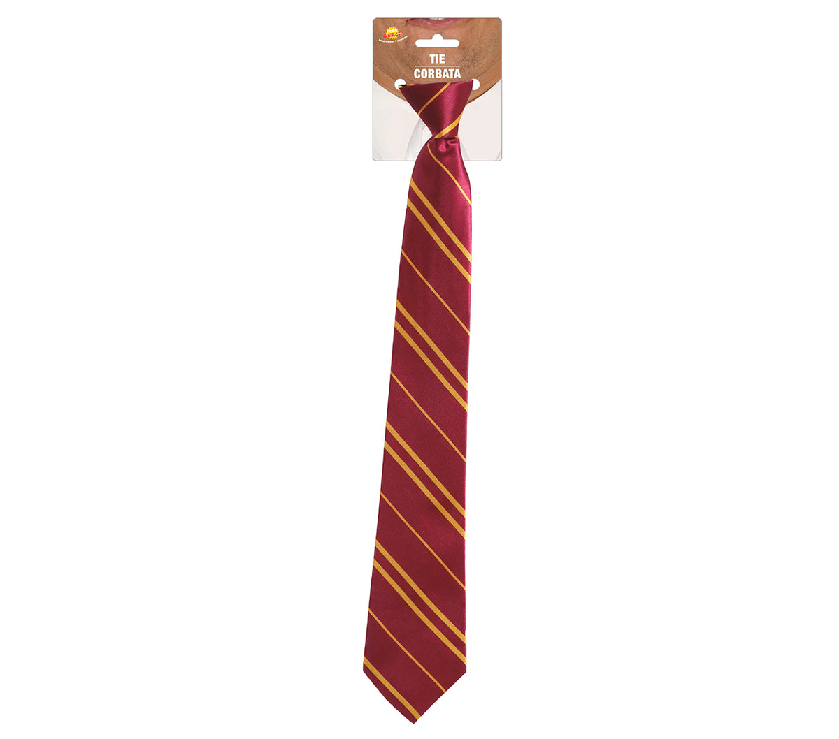 GP18181 – Zauberschüler Krawatte für Erwachsene 45 cm – Farbe: Rot