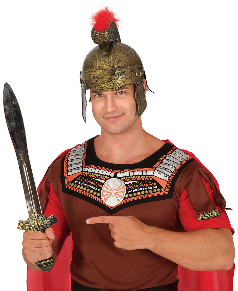 GP18595 – Römer Schwert für Erwachsene 56 cm Gladiator – Farbe: Silber