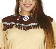 Indianerin Kostüm für Damen mit Stiefelstulpen, Bild 5