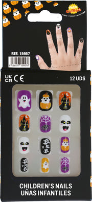 Halloween Fingernägel für Kinder selbstklebend, Bild 18