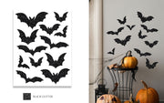 Halloween Glitzer Aufkleber 30 x 40 cm, Bild 3