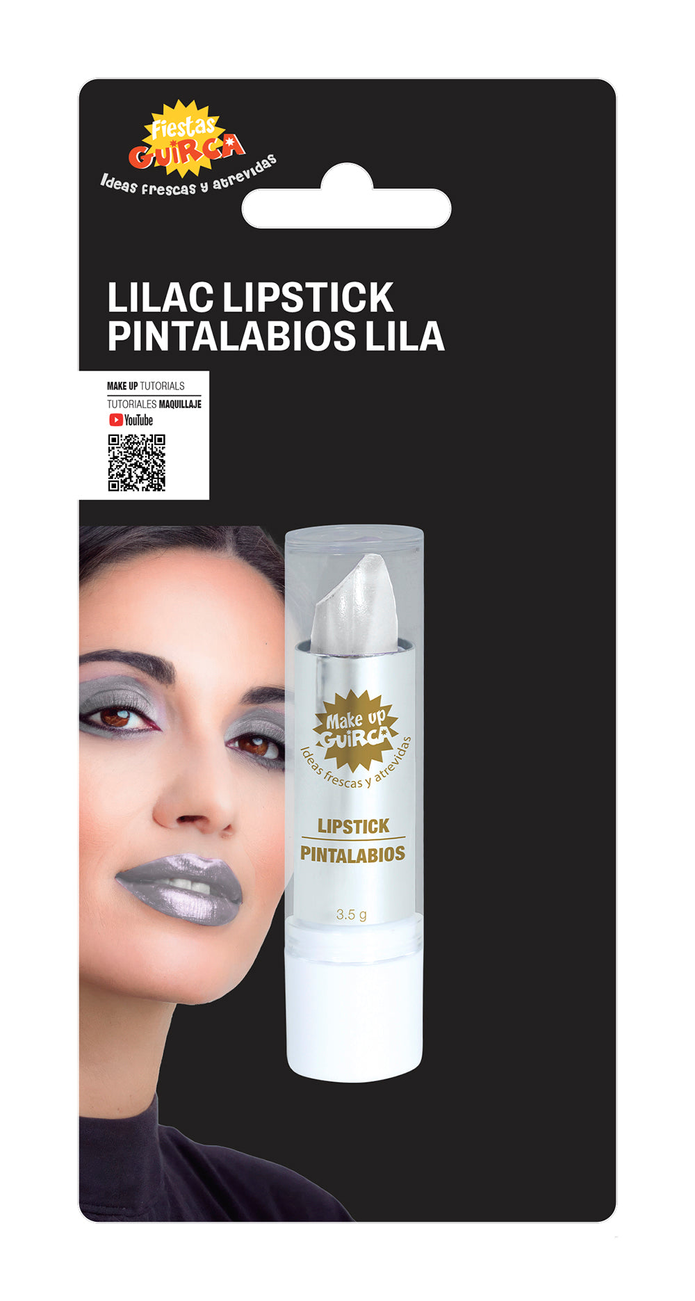 GP15460 – Kostüm Lippenstift Lippen Make up – Farbe: Weiß