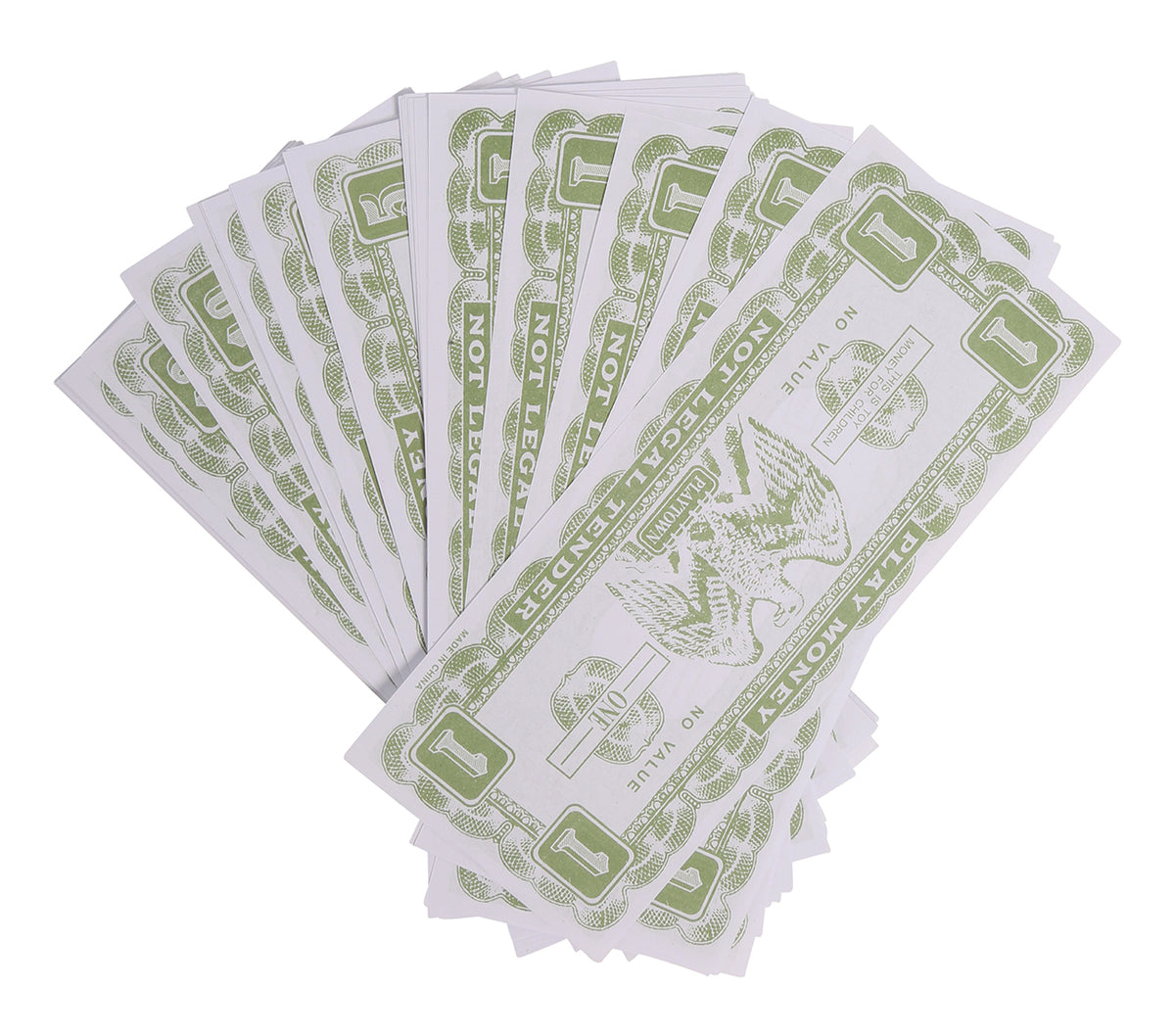 GP18139 – Spielgeld für Erwachsene 75 Dollar Scheine – Farbe: Weiß