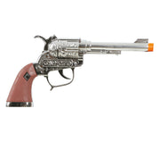 Cowboy Revolver für Erwachsene 25 cm silber, Bild 3
