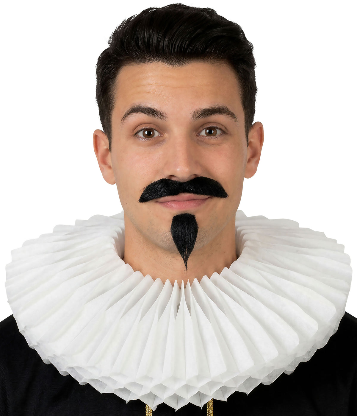 GP17995 – Halskrause für Erwachsene 13 cm weiß – Farbe: Weiß