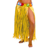 Langer Hawaii Rock für Damen 75 cm mit Blumen, Bild 2