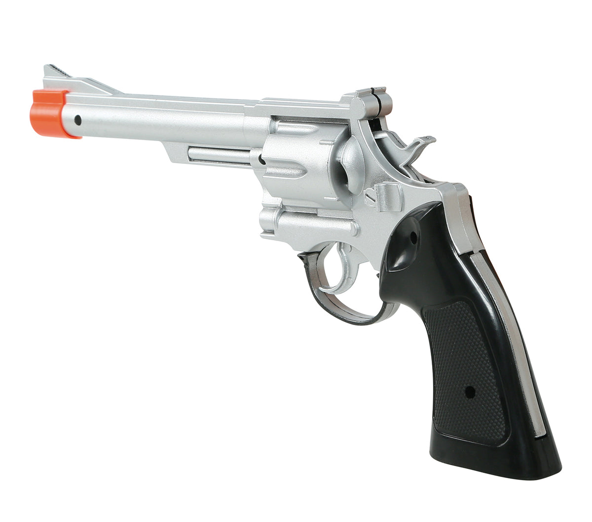 GP18893 – Cowboy Pistole für Erwachsene silber 32 cm – Farbe: Silber