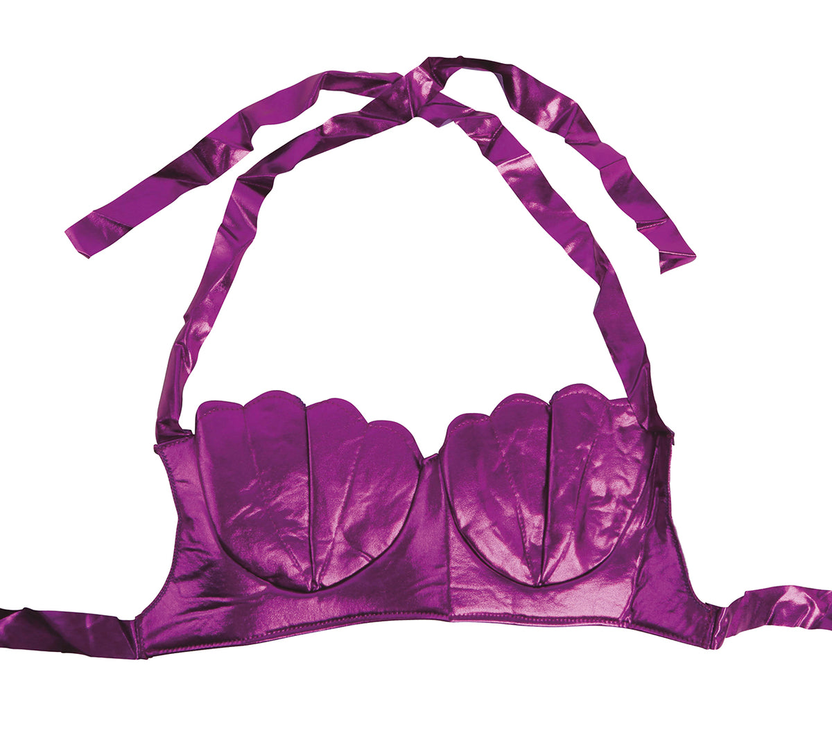 GP18793 – Meerjungfrau BH für Damen lila mit Muschel Cups – Farbe: Lila