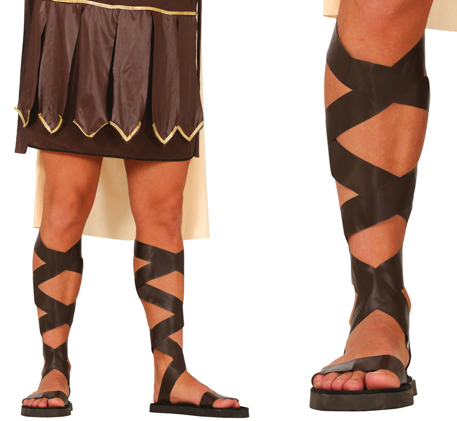 Römische Sandalen für Herren zum Schnüren