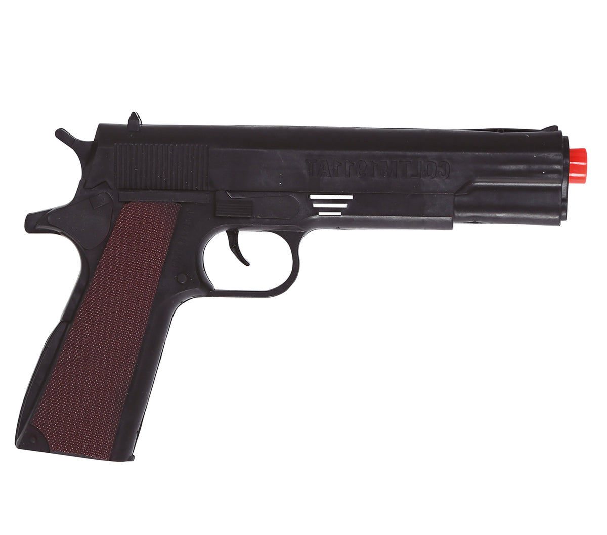 GP18888 – Pistole für Erwachsene schwarz 27 cm Gangster – Farbe: Schwarz