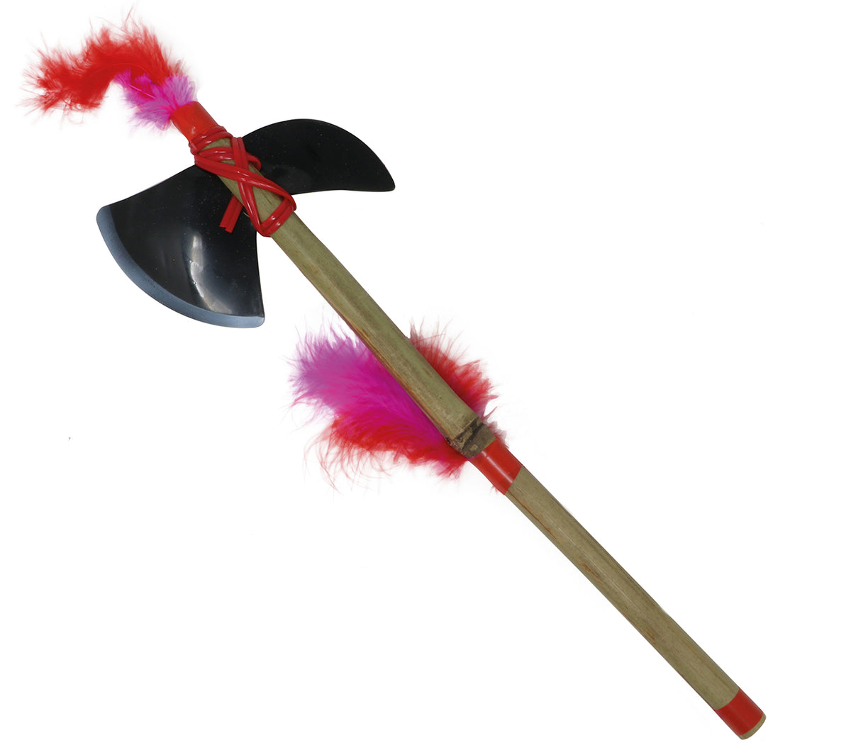GP16613 – Indianer Tomahawk für Erwachsene 35 cm – Farbe: Schwarz