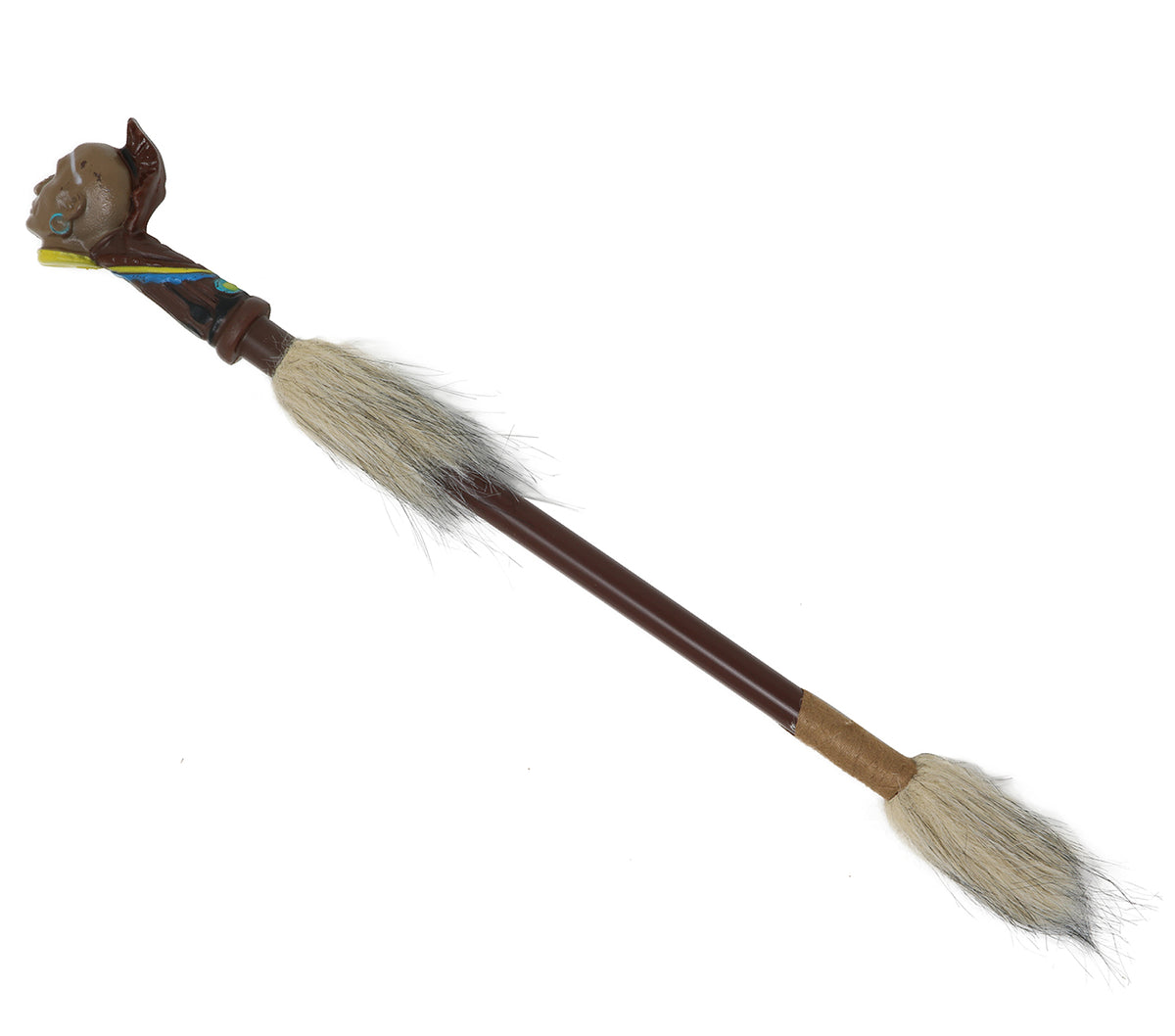 GP18458 – Indianer Friedenspfeife für Erwachsene 44 cm – Farbe: Braun