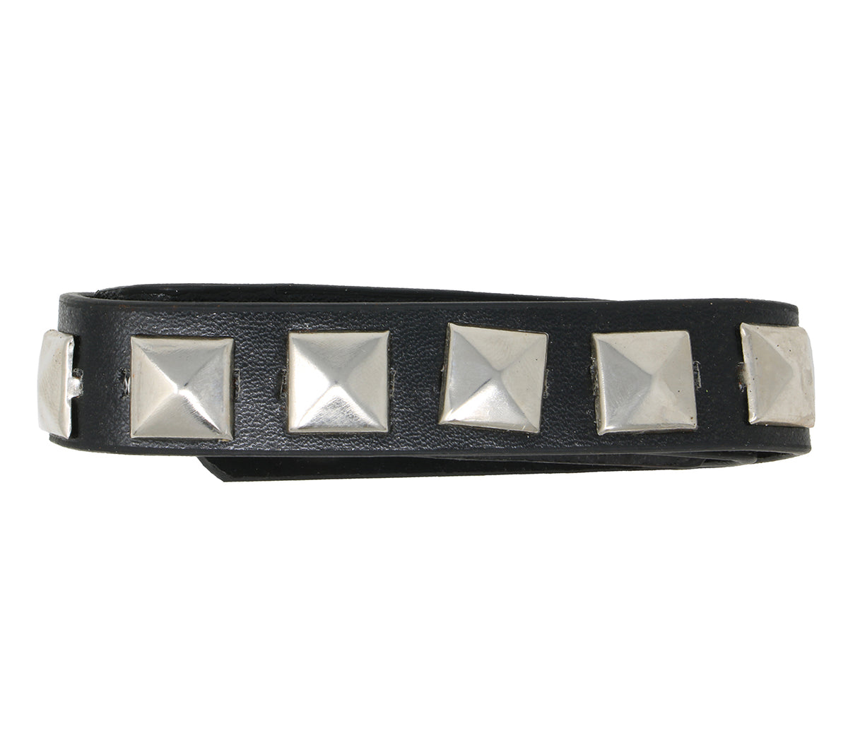 GP17388 – Punk Halsband für Erwachsene mit Nieten – Farbe: Schwarz