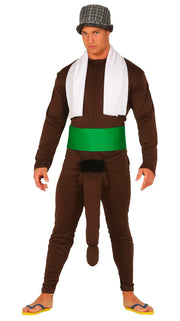 Penis Kostüm für Herren braun mit Hut, Bild 13