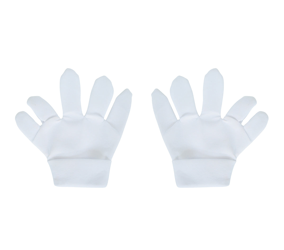 GP18453 – Maushände für Erwachsene große Comic Handschuhe – Farbe: Weiß