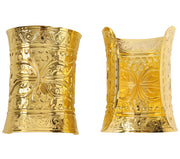 Armreifen für Damen gold 1 Paar 10 cm, Bild 3