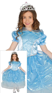 Schwanenprinzessin Kleid für Mädchen blau, Bild 1