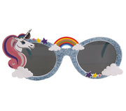 Einhorn Brille für Erwachsene mit Glitzer, Bild 3