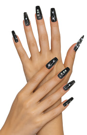 Lange Kunstnägel für Damen Stiletto Gothic, Bild 17