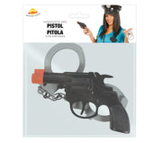 Polizei Pistole für Erwachsene mit Handschellen, Bild 4