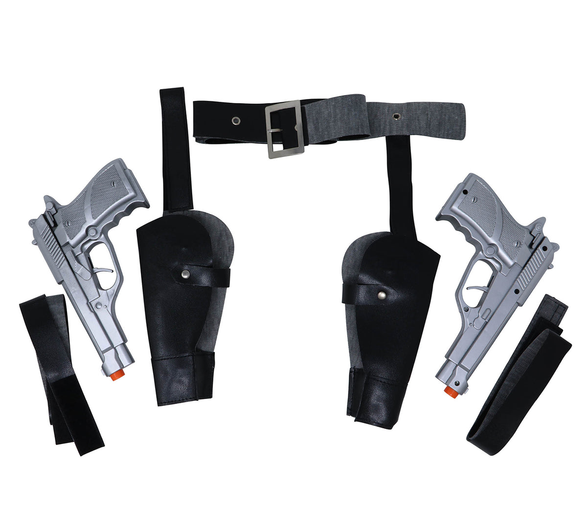 GP18130 – Doppelholster für Damen mit 2 Pistolen – Farbe: Schwarz