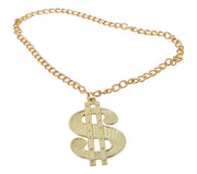 Dollar Halskette für Erwachsene gold 10 cm, Bild 3