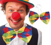 Clown Fliege für Erwachsene kariert 30 cm, Bild 1